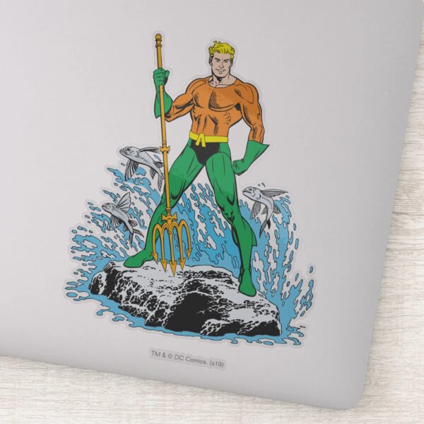 Aquaman_Stands_with_Pitchfork_Sticker_1 Aquaman Stands With Pitchfork Sticker