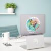 Aquaman Black Manta Tidal Wave Sticker