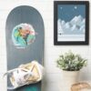 Aquaman Black Manta Tidal Wave Sticker