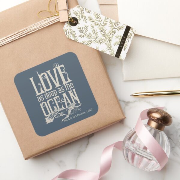 Aquaman_&_Mera_-_Love_As_Deep_As_The_Ocean_Square_Sticker_5 Aquaman Mera Love As Deep As The Ocean Square Sticker