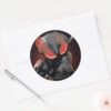 Aquaman___Black_Manta_Red_Swipe_Graphic_Classic_Round_Sticker_3 Aquaman Black Manta Red Swipe Graphic Classic Round Sticker