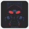 Aquaman Black Manta Shadowy Graphic Square Sticker
