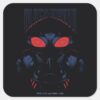Aquaman Black Manta Shadowy Graphic Square Sticker