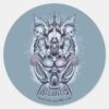 Aquaman___King_Orm_of_Atlantis_Graphic_Classic_Round_Sticker_1 Aquaman King Orm Of Atlantis Graphic Classic Round Sticker