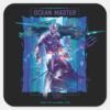 Aquaman Ocean Master King Orm Refracted Graphic Square Sticker