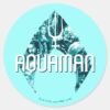 Aquaman Orin Mera Orm Black Manta In Symbol Classic Round Sticker