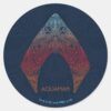 Aquaman Paisley Aquaman Logo Classic Round Sticker