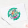 Ariel_-_Curious_2_Classic_Round_Sticker_3 Ariel Curious 2 Classic Round Sticker