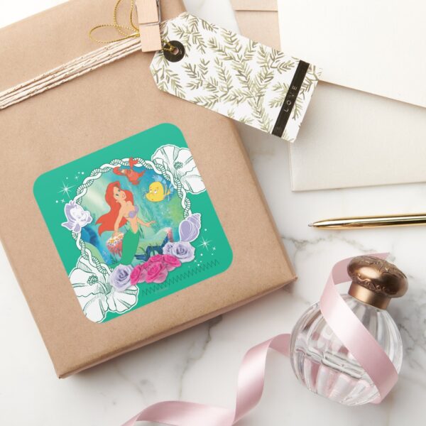 Ariel_-_Curious_2_Square_Sticker_5 Ariel Curious 2 Square Sticker