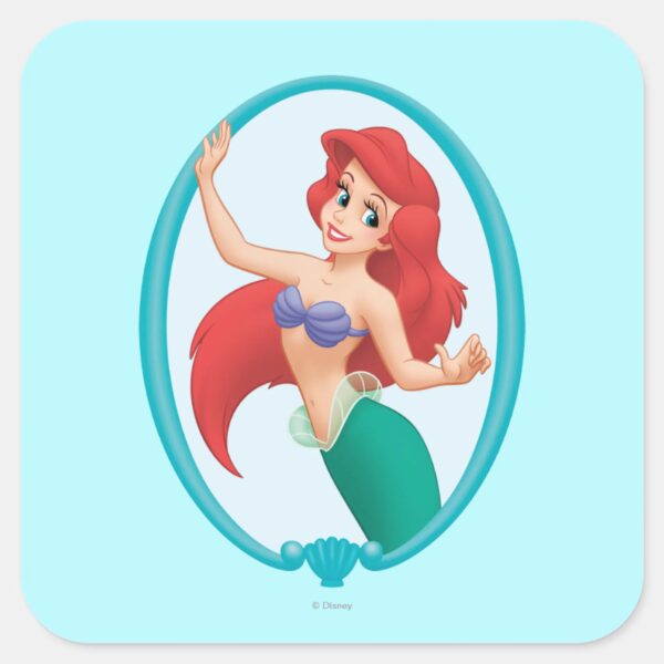 Ariel_Frame_Square_Sticker_1 Ariel Frame Square Sticker