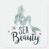 Ariel_Silhouette__Sea_Beauty__Square_Sticker_1 Ariel Silhouette Sea Beauty Square Sticker