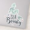 Ariel_Silhouette__Sea_Beauty__Sticker_1 Ariel Silhouette Sea Beauty Sticker