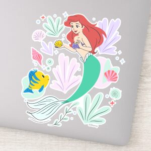 Ariel_&_Flounder’s_Undersea_Shell-abration!_Sticker_1 Ariel Flounders Undersea Shell Abration Sticker