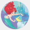 Ariel___Besties_Rule_Classic_Round_Sticker_1 Ariel Besties Rule Classic Round Sticker