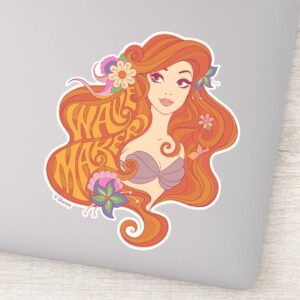 Ariel Wave Maker Seashell Sticker