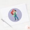 Ariel_and_Prince_Eric_Classic_Round_Sticker_3 Ariel And Prince Eric Classic Round Sticker