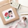 Ariel_and_Prince_Eric_Emoji_Square_Sticker_5 Ariel And Prince Eric Emoji Square Sticker