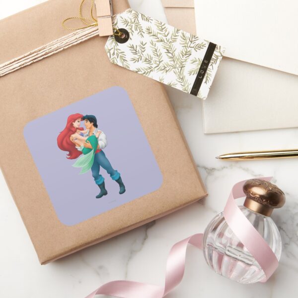 Ariel_and_Prince_Eric_Square_Sticker_5 Ariel And Prince Eric Square Sticker