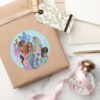 Ariel And Her Family Classic Round Sticker
