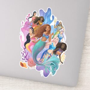 Ariel_and_her_Family_Sticker_9 Ariel And Her Family Sticker