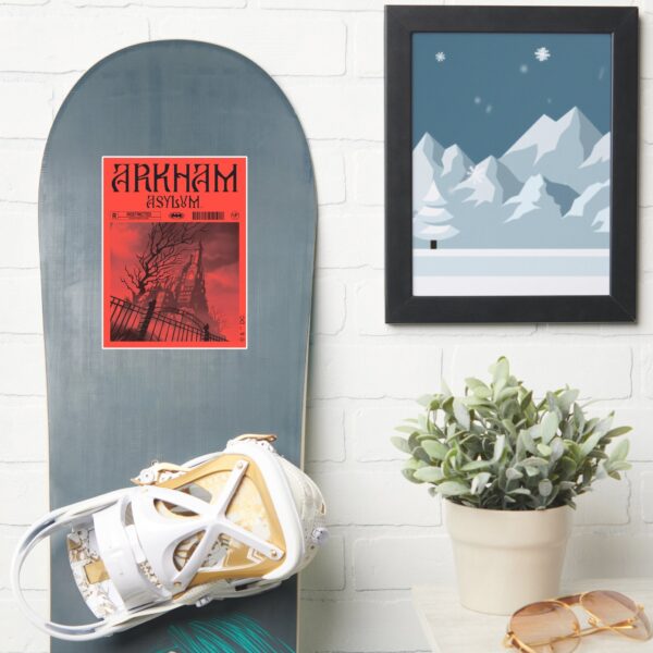 Arkham_Asylum__Restricted_Sticker_7 Arkham Asylum Restricted Sticker