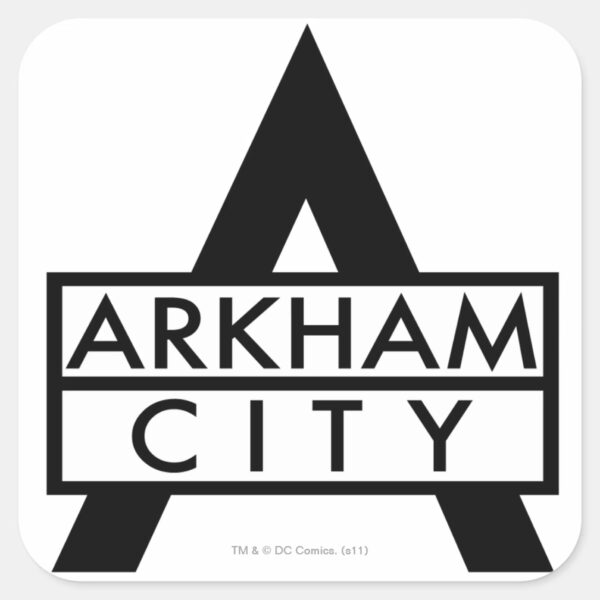 Arkham_City_Icon_Square_Sticker_1 Arkham City Icon Square Sticker