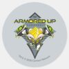Armored_Up_-_Omni-Kix_Cannonbolt_Classic_Round_Sticker_1 Armored Up Omni Kix Cannonbolt Classic Round Sticker