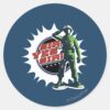 Army Sarge Sir Yes Sir Classic Round Sticker