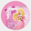 Aurora_-_Sleeping_Beauty_Classic_Round_Sticker_1 Aurora Sleeping Beauty Classic Round Sticker