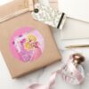 Aurora_-_Sleeping_Beauty_Classic_Round_Sticker_5 Aurora Sleeping Beauty Classic Round Sticker