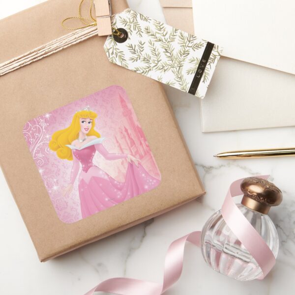 Aurora_Princess_Square_Sticker_5 Aurora Princess Square Sticker