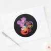 BFF Abby And Elmo Classic Round Sticker