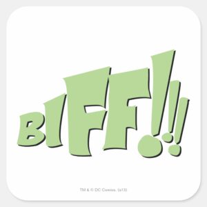 BIFF SQUARE STICKER