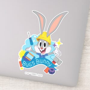 BUGS_BUNNY_BUILDERS™__BUGS_BUNNY™_Character_Art_Sticker_1 BUGS BUNNY BUILDERS™ BUGS BUNNY™ Character Art Sticker