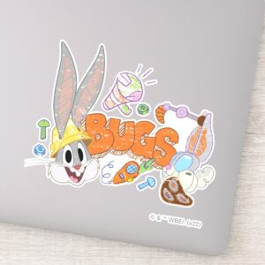 BUGS_BUNNY_BUILDERS™__BUGS_BUNNY™_Sketch_Art_Sticker_1 BUGS BUNNY BUILDERS™ BUGS BUNNY™ Sketch Art Sticker