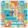 BUGS_BUNNY_BUILDERS™__Character_Grid_Pattern_Square_Sticker_1 BUGS BUNNY BUILDERS™ Character Grid Pattern Square Sticker