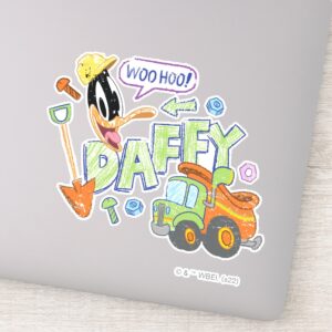 BUGS_BUNNY_BUILDERS™__DAFFY_DUCK™_Sketch_Art_Sticker_1 BUGS BUNNY BUILDERS™ DAFFY DUCK™ Sketch Art Sticker