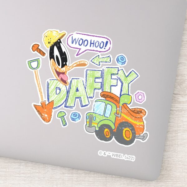 BUGS_BUNNY_BUILDERS™__DAFFY_DUCK™_Sketch_Art_Sticker_1 BUGS BUNNY BUILDERS™ DAFFY DUCK™ Sketch Art Sticker