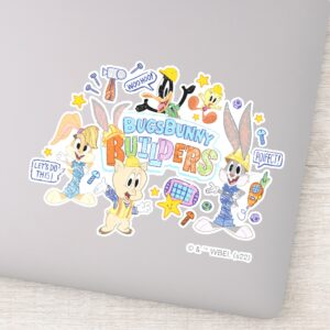 BUGS_BUNNY_BUILDERS™__Group_Sketch_Art_Sticker_1 BUGS BUNNY BUILDERS™ Group Sketch Art Sticker