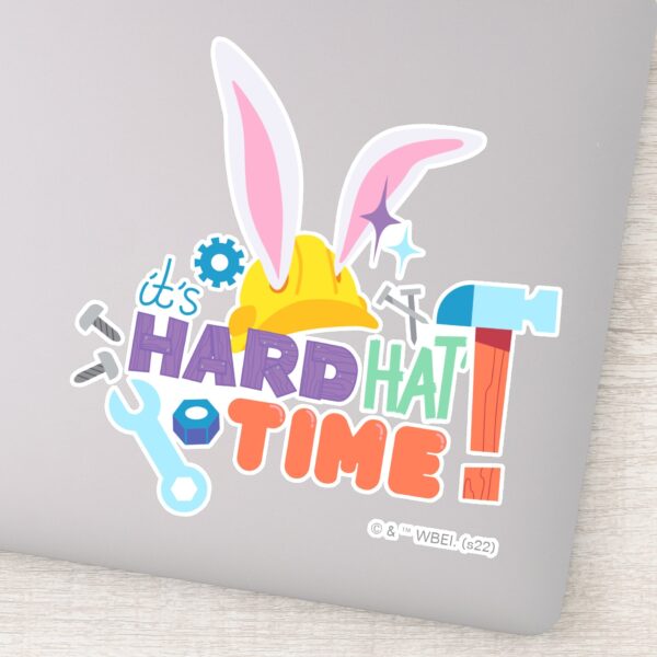 BUGS_BUNNY_BUILDERS™__It's_Hard_Hat_Time_Sticker_1 BUGS BUNNY BUILDERS™ Its Hard Hat Time Sticker