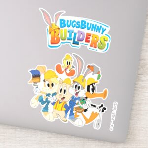 BUGS BUNNY BUILDERS™ The Looney Builders Group Sticker