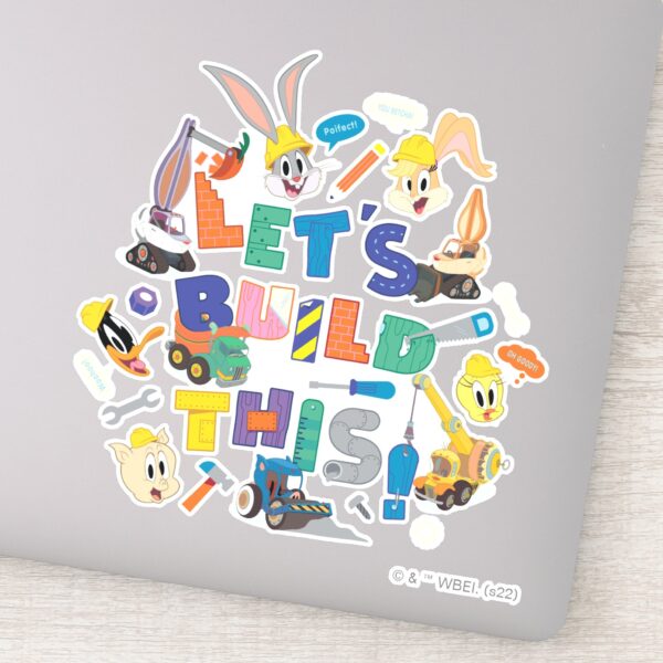 BUGS_BUNNY_BUILDERS™___Let's_Build_This__Collage_Sticker_1 BUGS BUNNY BUILDERS™ Lets Build This Collage Sticker