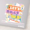 BUGS_BUNNY_BUILDERS™___Let's_Build_This__Work_Site_Sticker_1 BUGS BUNNY BUILDERS™ Lets Build This Work Site Sticker