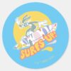 BUGS_BUNNY™_-_Surfs_Up!_Classic_Round_Sticker_1 BUGS BUNNY™ Surfs Up Classic Round Sticker
