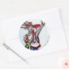 BUGS_BUNNY™_Airbrush_Classic_Round_Sticker_3 BUGS BUNNY™ Airbrush Classic Round Sticker