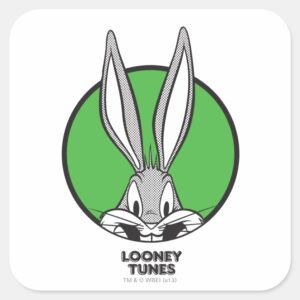 BUGS BUNNY™ Dotty Icon Square Sticker