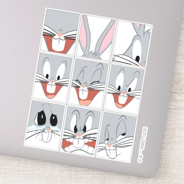 BUGS BUNNY™ Expression Blocks Sticker