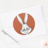 BUGS_BUNNY™_Face_Smiling_Classic_Round_Sticker_3 BUGS BUNNY™ Face Smiling Classic Round Sticker
