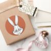 BUGS_BUNNY™_Face_Smiling_Classic_Round_Sticker_5 BUGS BUNNY™ Face Smiling Classic Round Sticker