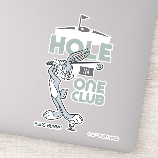 BUGS_BUNNY™_Golfing_-_Hole_in_One_Club_Sticker_1 BUGS BUNNY™ Golfing Hole In One Club Sticker